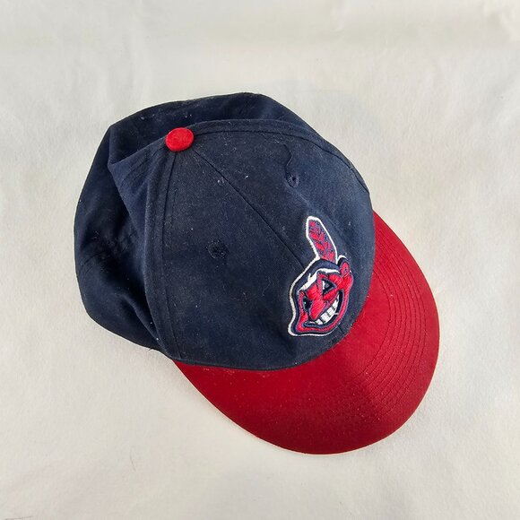 Cleveland Indians Hat Youth Chief Wahoo OC Sports Team MLB Adjustable Cap Boys H - Picture 3 of 8